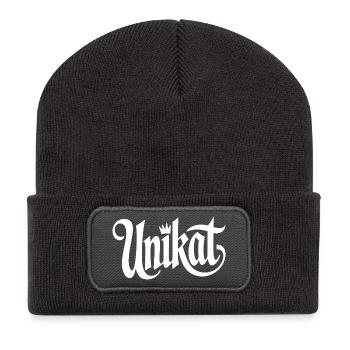 Unique Unique Individual Self-Worth Unique - Recycled Patch Beanie - dark grey - Front