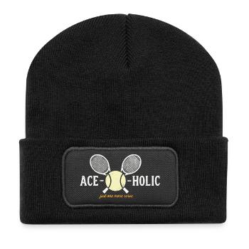 Sweat à capuche, t-shirt et sac Tennis Ace-o-holic Fun - Beanie recyclé à patch - noir - Devant