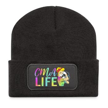 Medical Physician MFA - Recycled Patch Beanie - dark grey - Front