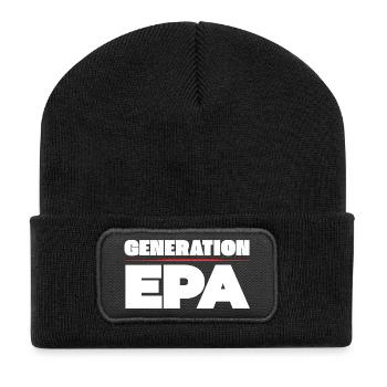 Generation EPA - Recycled Patch Beanie - black - Front
