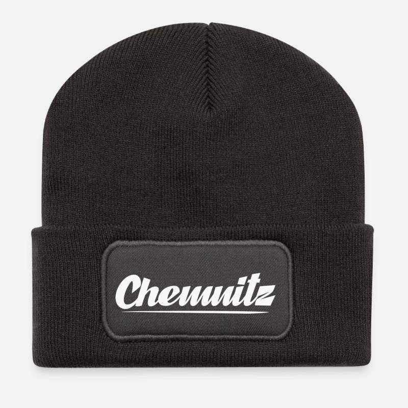 Chemnitz - Recycled Patch Beanie - dark grey
