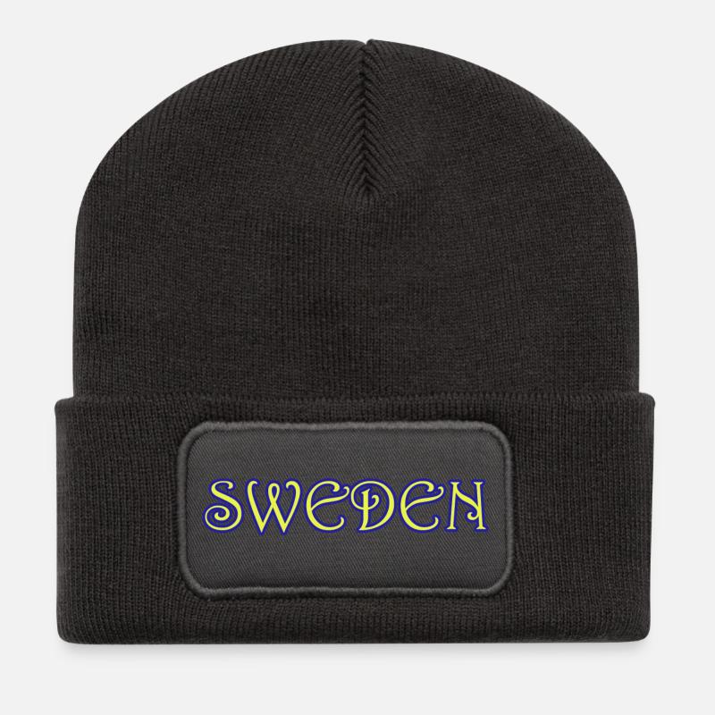 Sweden - Recycled Patch Beanie - dark grey