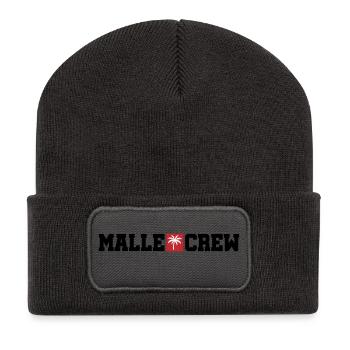 Malle Crew Mallorca - Recycled Patch Beanie - dark grey - Front