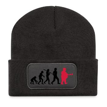 Fast Food Evolution - Recycled Patch Beanie - dark grey - Front