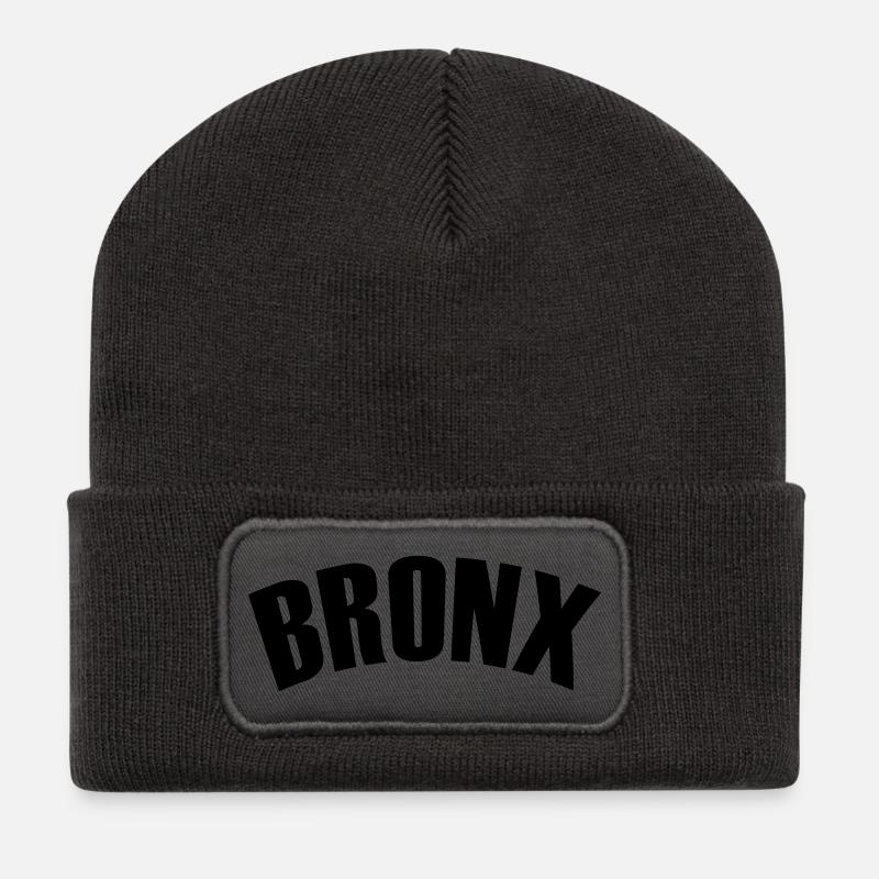Bronx Shirt - Recycled Patch Beanie - dark grey