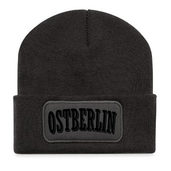 Maillot de Berlin-Est - Beanie recyclé à patch - charbon - Devant