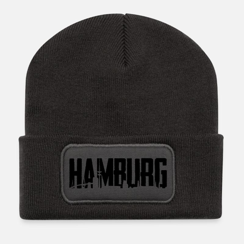 Hamburg - Recycled Patch Beanie - dark grey