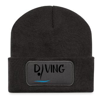 High diving - Recycled Patch Beanie - dark grey - Front