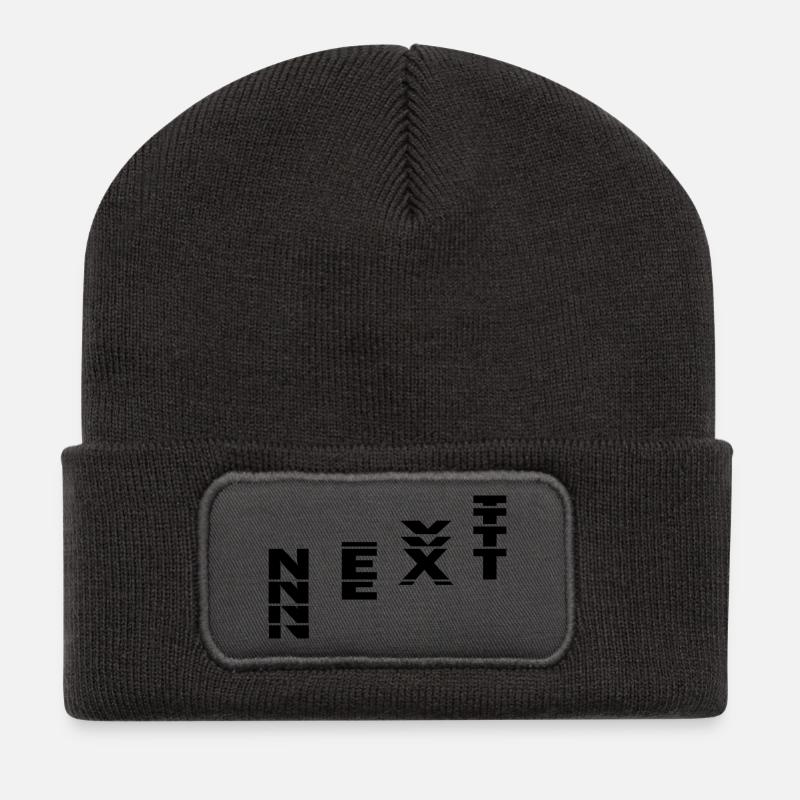 NEXT - Recycled Patch Beanie - dark grey