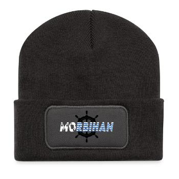 Morbihan - Recycled Patch Beanie - dark grey - Front