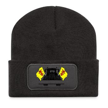 Süd Holland_Tractor_Custom_Edition - Recycelte Patch Beanie - Dunkelgrau - Vorne