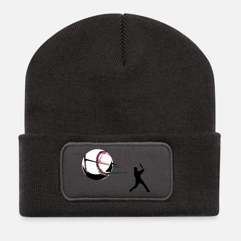 Baseball - Recycled Patch Beanie - dark grey