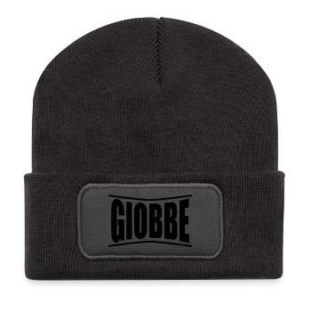 T-shirt Giobbe t-shirt idée cadeau t-shirt - Beanie recyclé à patch - charbon - Devant