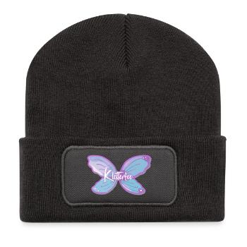 Climbing Fairy Climbing Bouldering - Recycled Patch Beanie - dark grey - Front