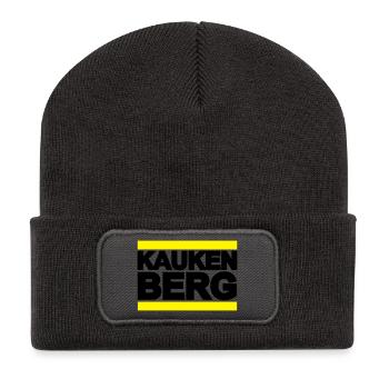 Kaukenberg Paderborn - Recycelte Patch Beanie - Dunkelgrau - Vorne
