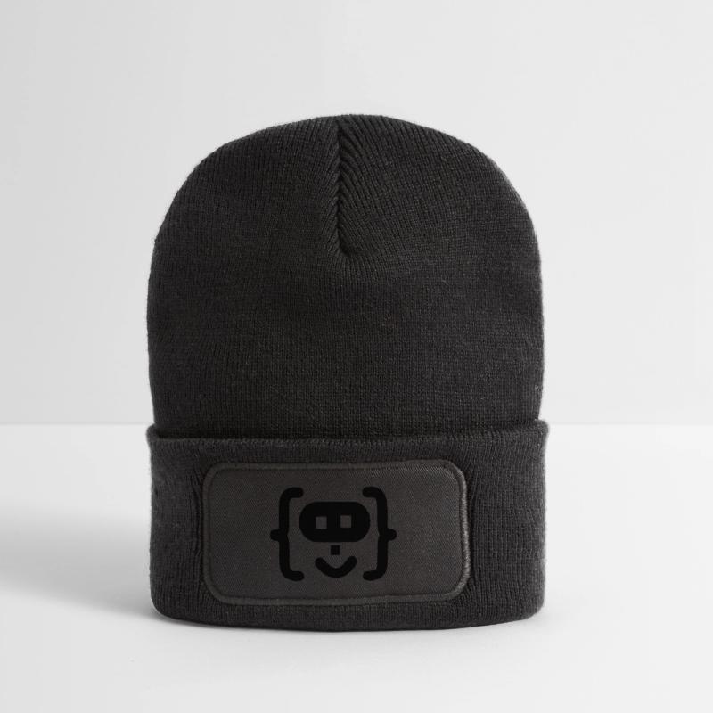 Logo du code du programmeur hacker Beanie recyclé à patch