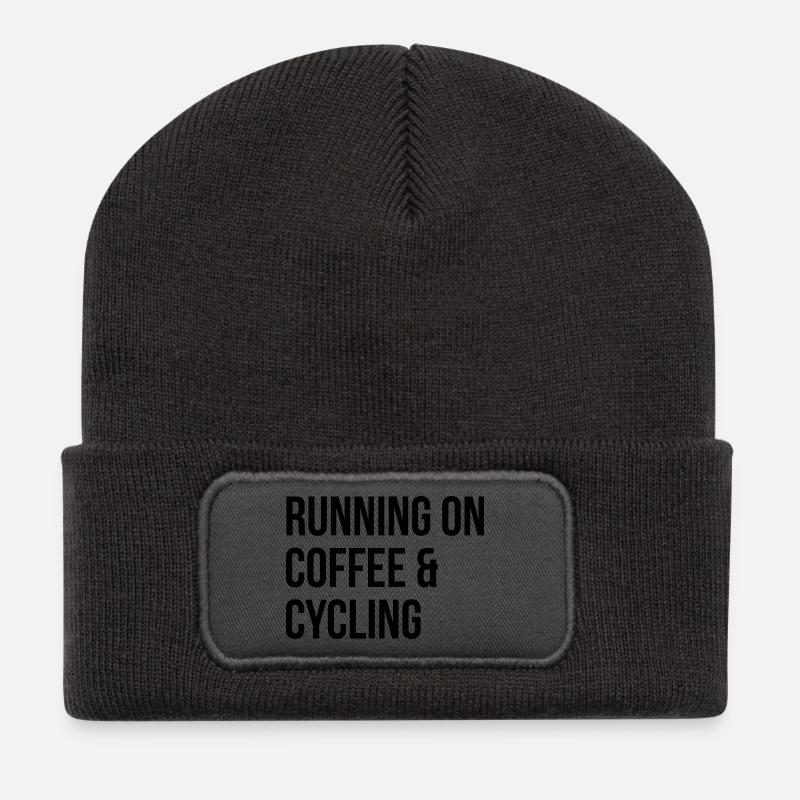 Cycling - Recycled Patch Beanie - dark grey