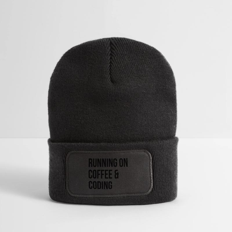 Codierung Codierung Codierung Recycelte Patch Beanie
