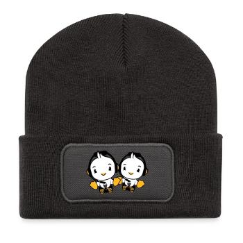 2 Ducks Gamer Gaming Controller Headset Console - Recycled Patch Beanie - dark grey - Front