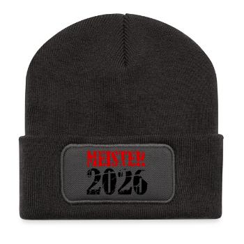 Champion 2026 Championship - Beanie recyclé à patch - charbon - Devant