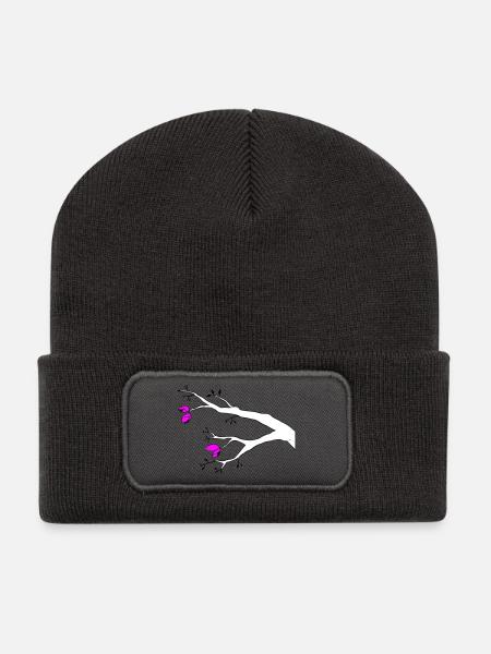 Bud - Recycled Patch Beanie - dark grey