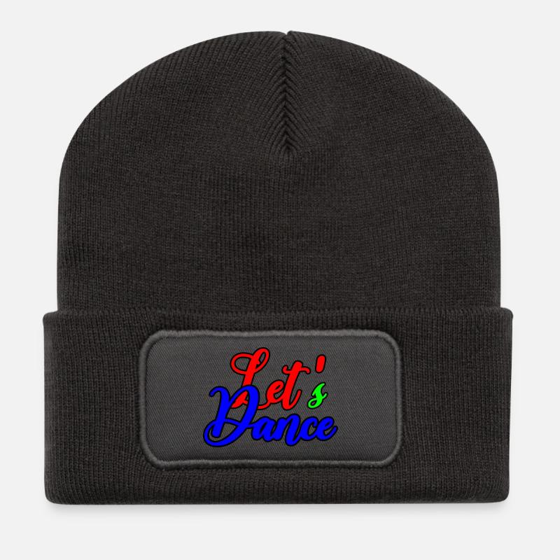 Swinging Dance Line T-Shirt - Beanie recyclé à patch - charbon