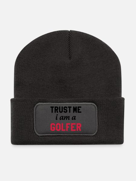Golf - Recycled Patch Beanie - dark grey