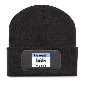 Cassoulet Finisher Languedoc - Recycelte Patch Beanie - Dunkelgrau - Vorne
