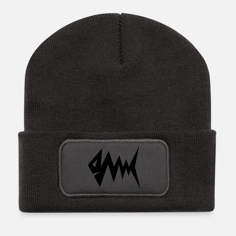Blitzfish - Recycled Patch Beanie - dark grey