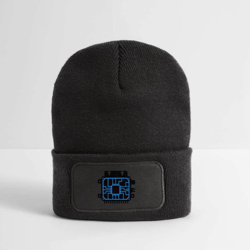 Microchip PCB IT Logo Recycled Patch Beanie