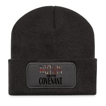 Covenant Black - Recycelte Patch Beanie - Dunkelgrau - Vorne
