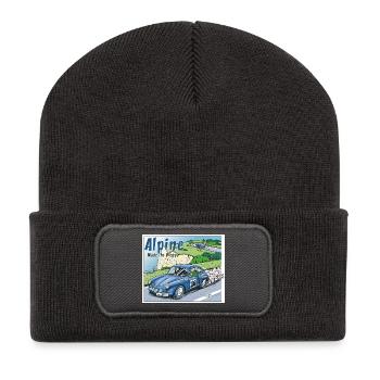 Polete in Alpine 106 - Recycled Patch Beanie - dark grey - Front