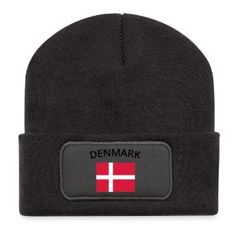 denmark - Recycled Patch Beanie - dark grey - Front