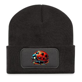 Ladybird - Recycled Patch Beanie - dark grey - Front