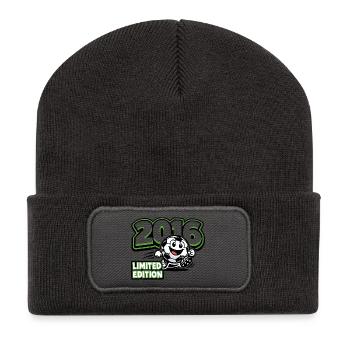 10th Birthday 2016 Limited Edition Vintage - Recycled Patch Beanie - dark grey - Front