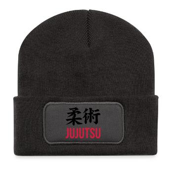 Jujutsu Jiu Jitsu Jiujitsu Ju-jitsu Jiu-jitsu - Recycled Patch Beanie - dark grey - Front