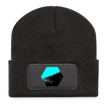 bagger - Recycelte Patch Beanie - Dunkelgrau - Vorne