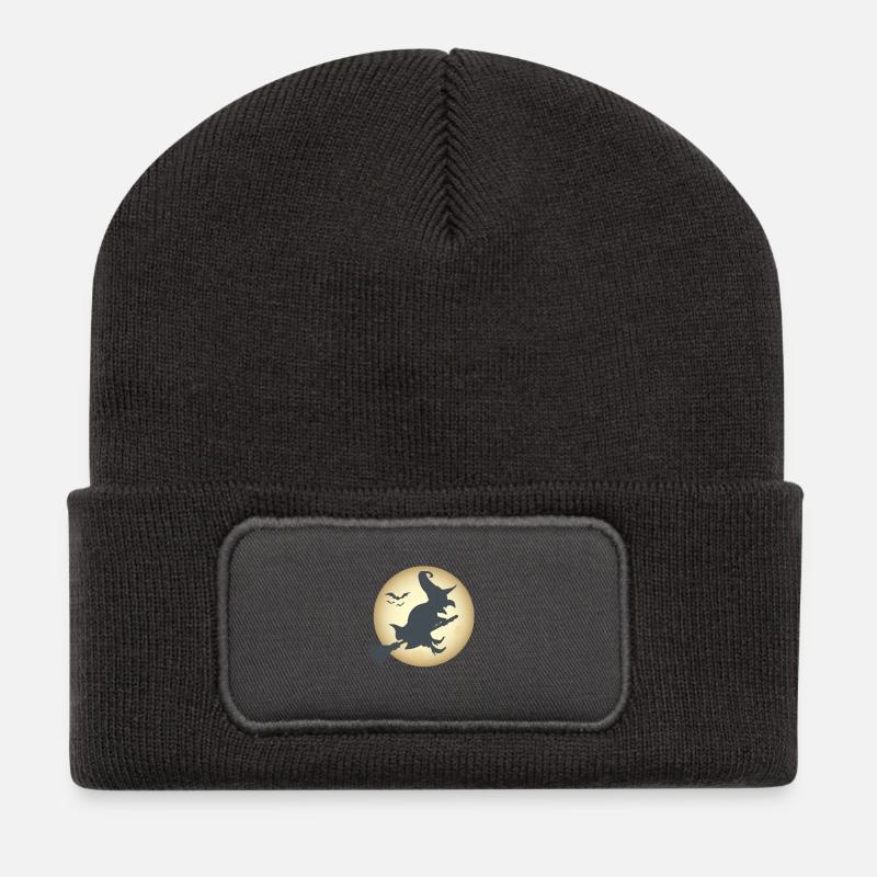 witch - Recycled Patch Beanie - dark grey