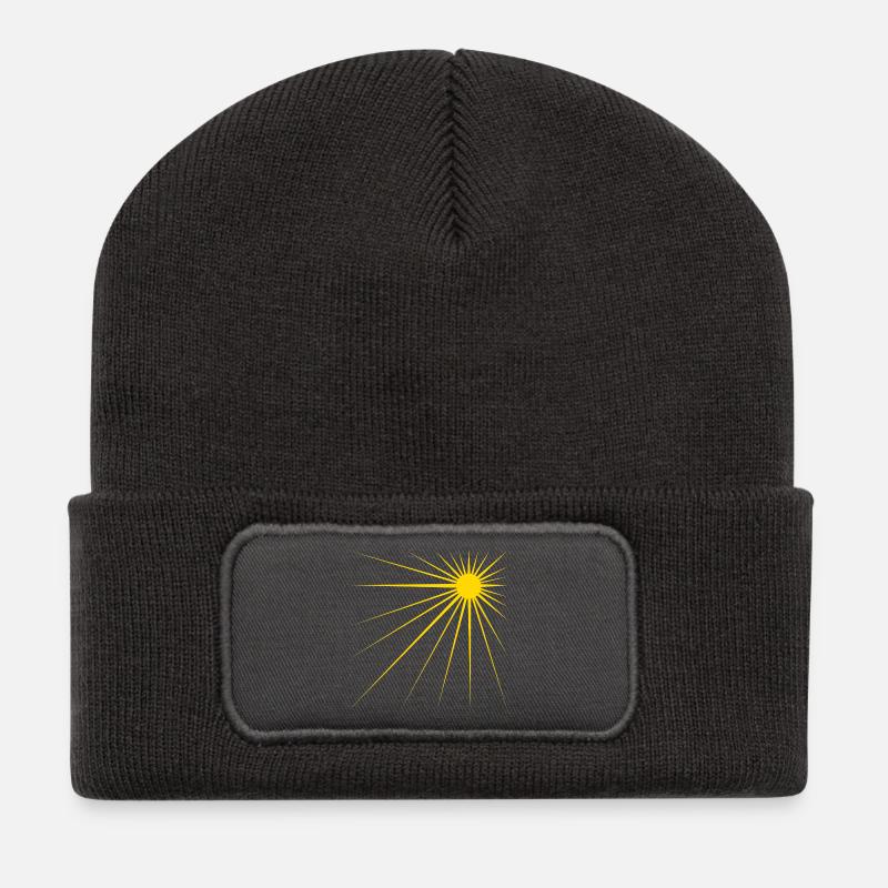 Sun - Recycled Patch Beanie - dark grey