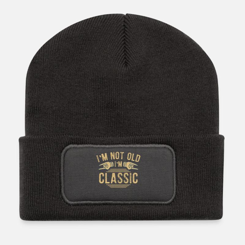 Gute Musik - Recycled Patch Beanie - dark grey