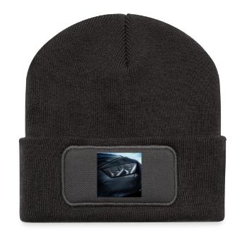 Lambo - Recycelte Patch Beanie - Dunkelgrau - Vorne