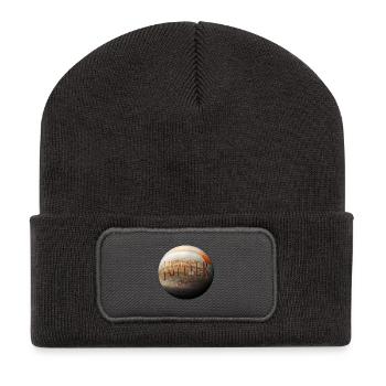 Jupiter - Recycled Patch Beanie - dark grey - Front