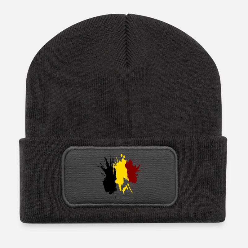 belgium pepigo - Recycled Patch Beanie - dark grey