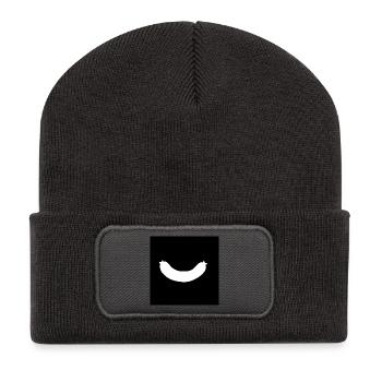 Wurst - Recycelte Patch Beanie - Dunkelgrau - Vorne