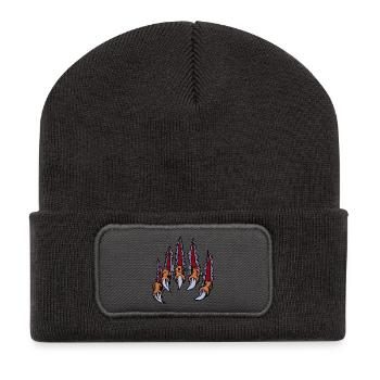 Animaux Griffes - Beanie recyclé à patch - charbon - Devant