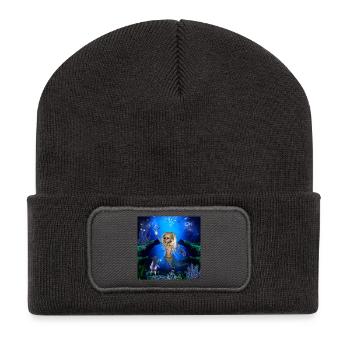Sweet Little Mermaid - Recycled Patch Beanie - dark grey - Front