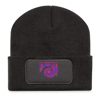 Summer 3 - Recycelte Patch Beanie - Dunkelgrau - Vorne