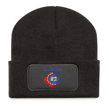 Seine Saint Denis - Recycled Patch Beanie - dark grey - Front
