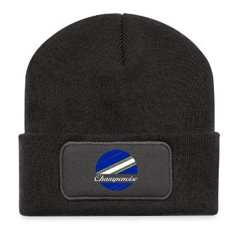 Champenoise - Recycled Patch Beanie - dark grey - Front
