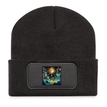 Mystic Astrology - Recycled Patch Beanie - dark grey - Front